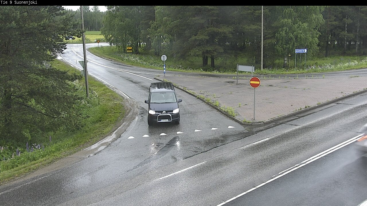 Weather Camera Image Väg 9 Suonenjoki, Purola, Suonenjoki, Pohjois-Savo
