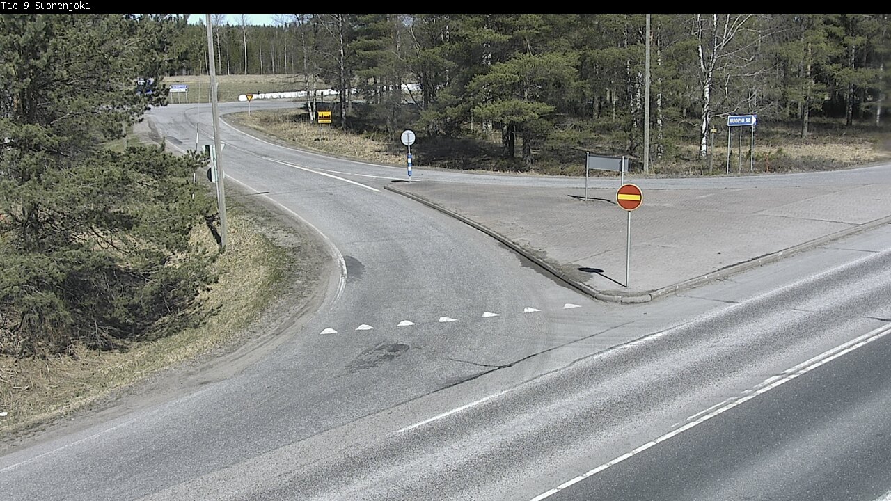 Weather Camera Image Road 9 Suonenjoki, Purola, Suonenjoki, Pohjois-Savo