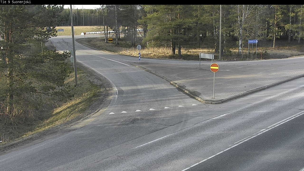 Weather Camera Image Road 9 Suonenjoki, Purola, Suonenjoki, Pohjois-Savo