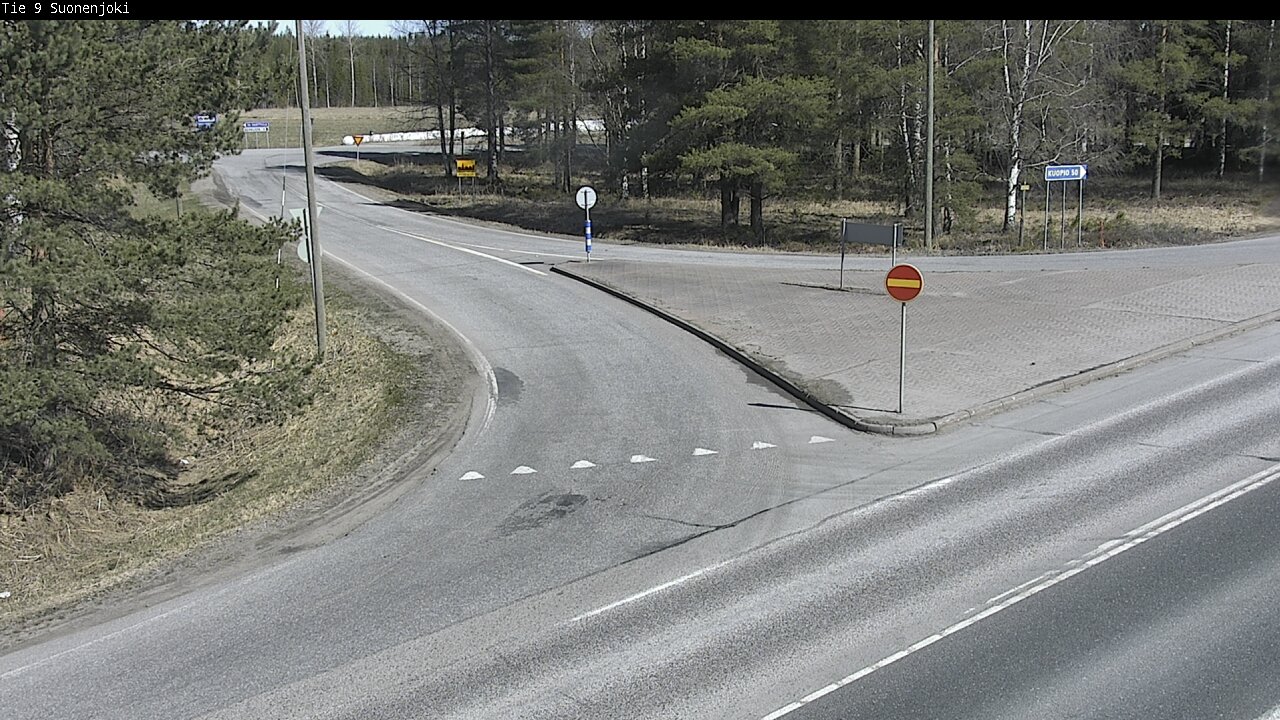 Weather Camera Image Road 9 Suonenjoki, Purola, Suonenjoki, Pohjois-Savo