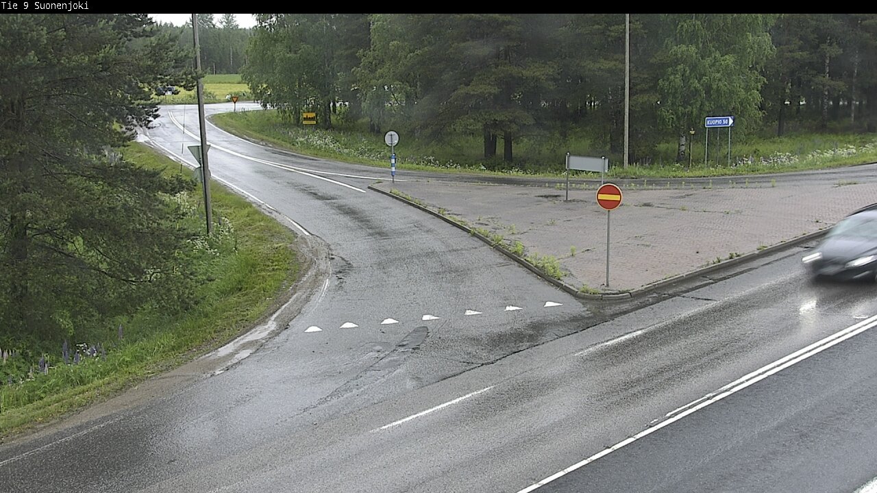 Weather Camera Image Väg 9 Suonenjoki, Purola, Suonenjoki, Pohjois-Savo