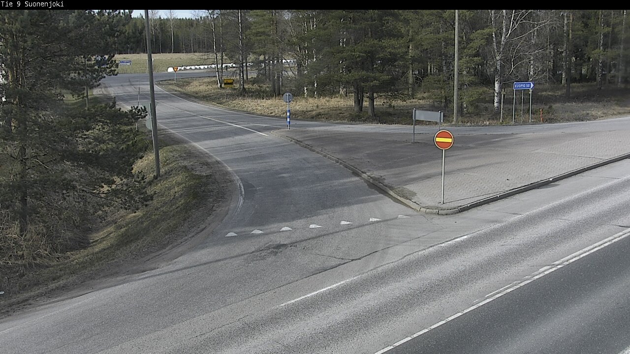 Weather Camera Image Road 9 Suonenjoki, Purola, Suonenjoki, Pohjois-Savo
