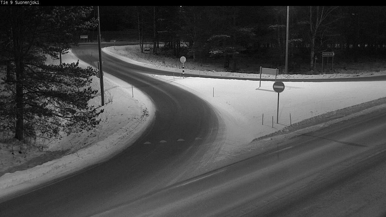 Weather Camera Image Väg 9 Suonenjoki, Purola, Suonenjoki, Pohjois-Savo