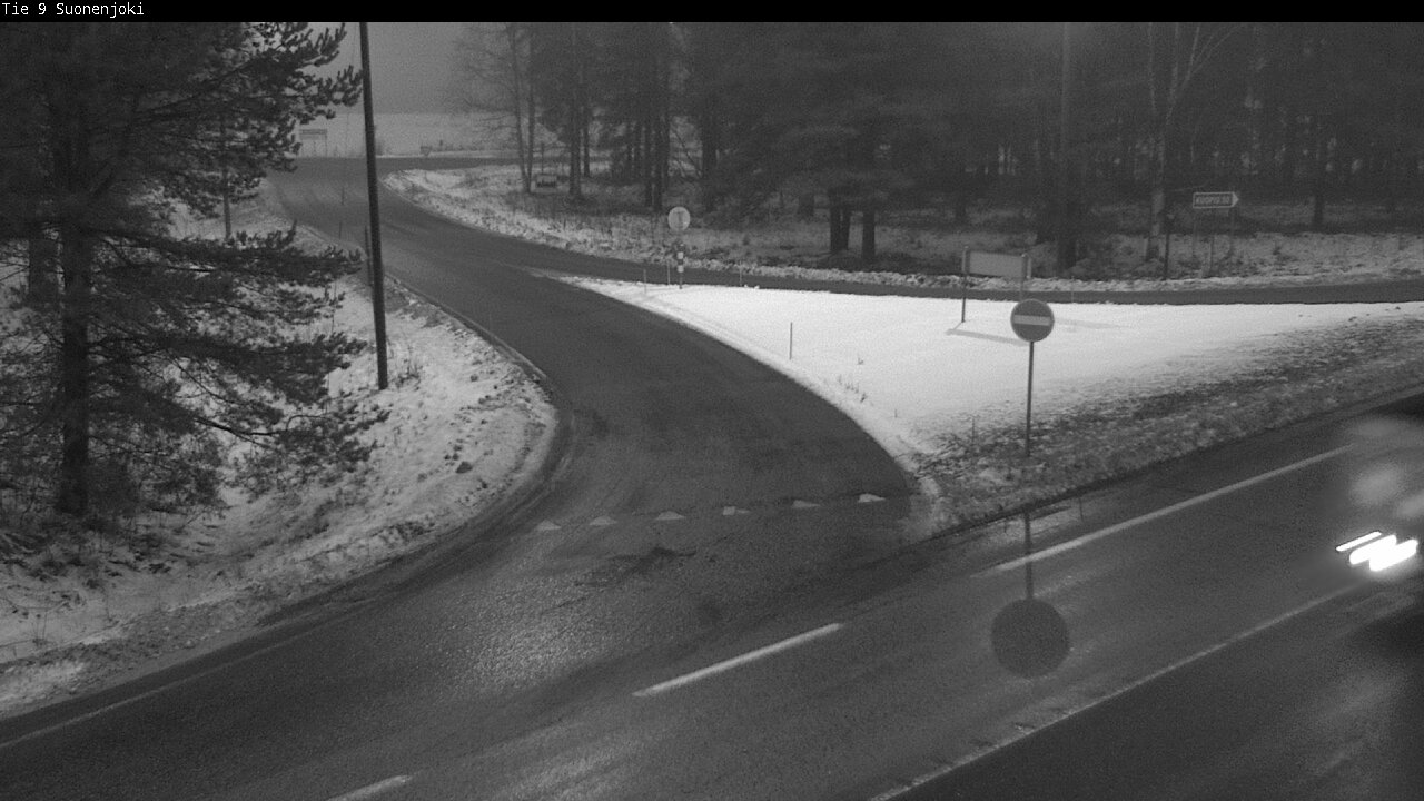 Weather Camera Image Väg 9 Suonenjoki, Purola, Suonenjoki, Pohjois-Savo