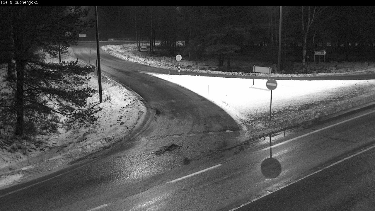 Weather Camera Image Väg 9 Suonenjoki, Purola, Suonenjoki, Pohjois-Savo