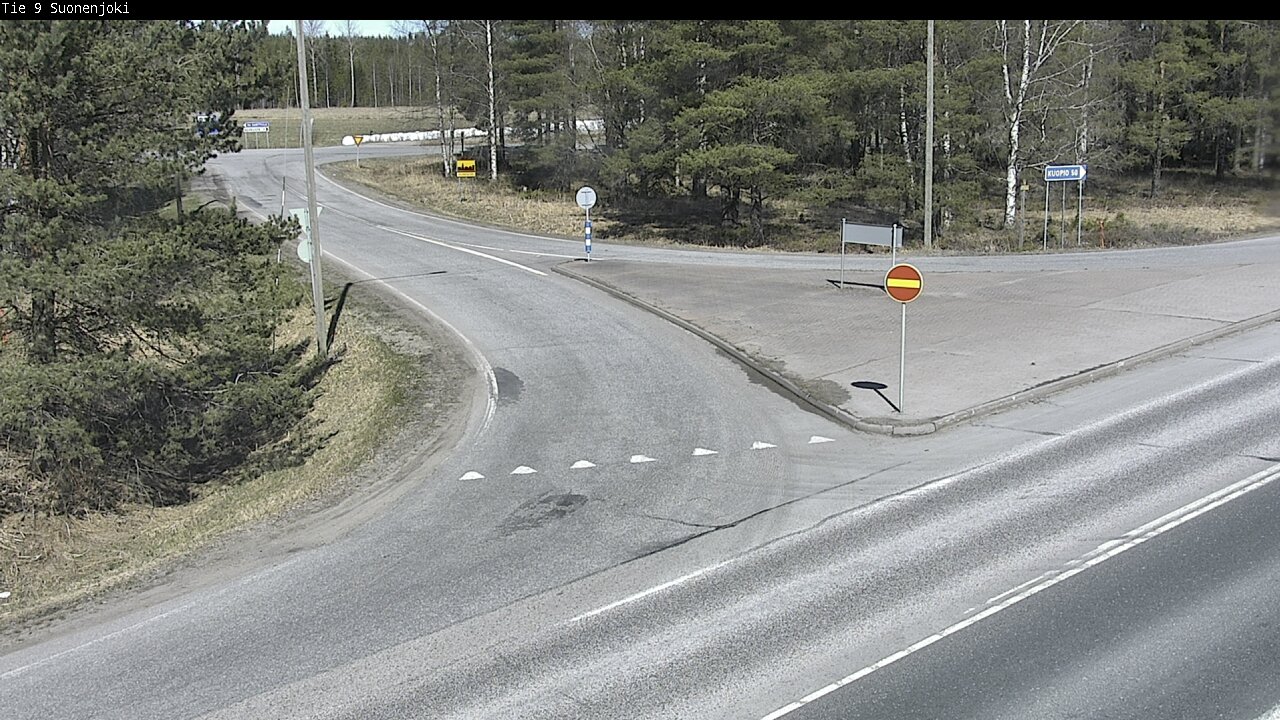 Weather Camera Image Road 9 Suonenjoki, Purola, Suonenjoki, Pohjois-Savo