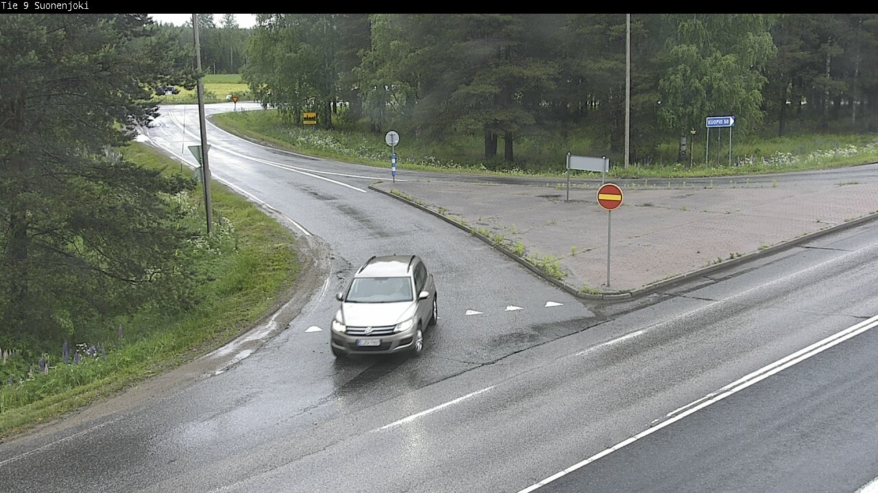 Weather Camera Image Väg 9 Suonenjoki, Purola, Suonenjoki, Pohjois-Savo