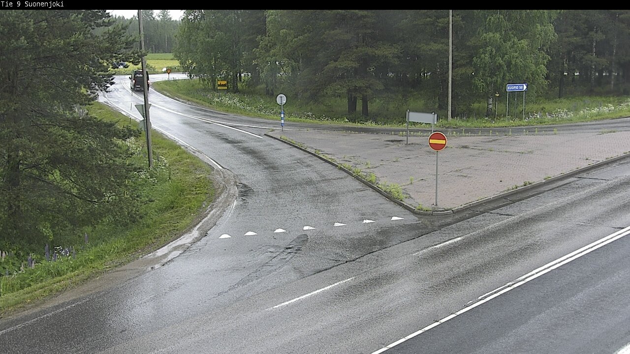Weather Camera Image Väg 9 Suonenjoki, Purola, Suonenjoki, Pohjois-Savo