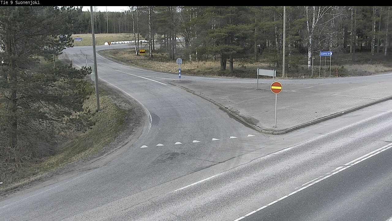 Weather Camera Image Road 9 Suonenjoki, Purola, Suonenjoki, Pohjois-Savo