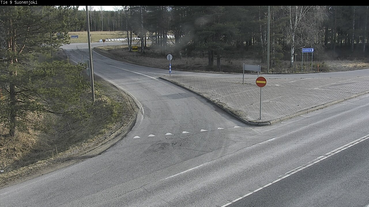 Weather Camera Image Road 9 Suonenjoki, Purola, Suonenjoki, Pohjois-Savo