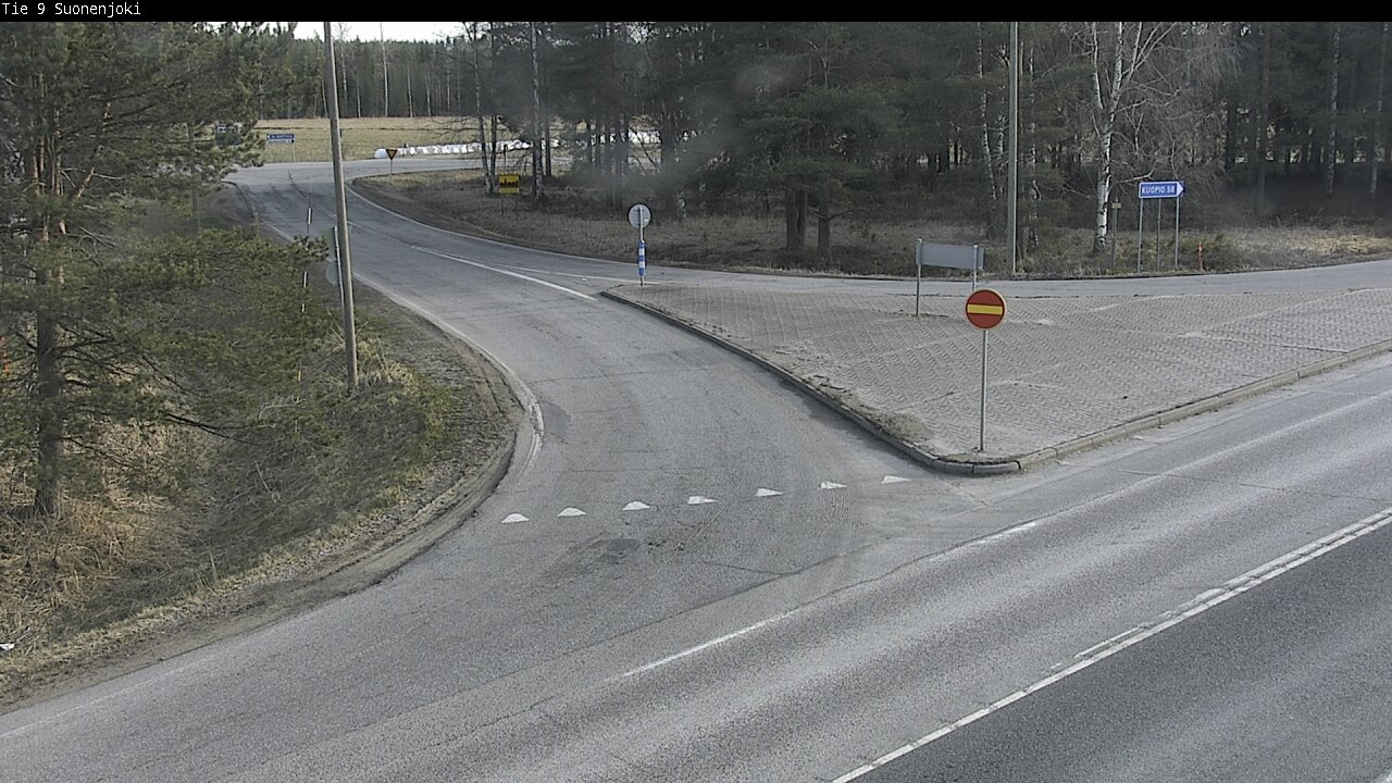 Weather Camera Image Road 9 Suonenjoki, Purola, Suonenjoki, Pohjois-Savo