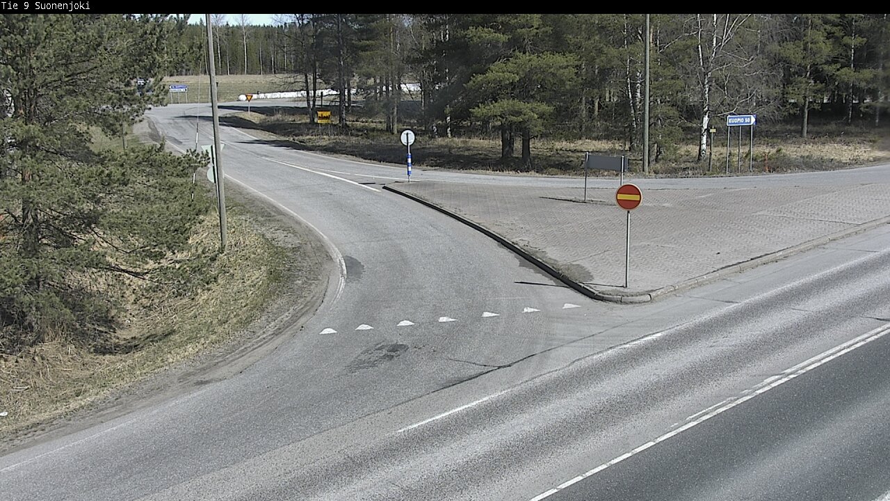 Weather Camera Image Road 9 Suonenjoki, Purola, Suonenjoki, Pohjois-Savo