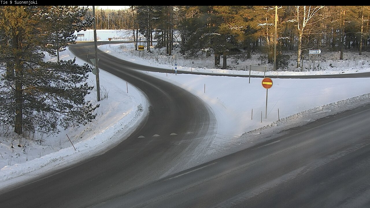 Weather Camera Image Väg 9 Suonenjoki, Purola, Suonenjoki, Pohjois-Savo