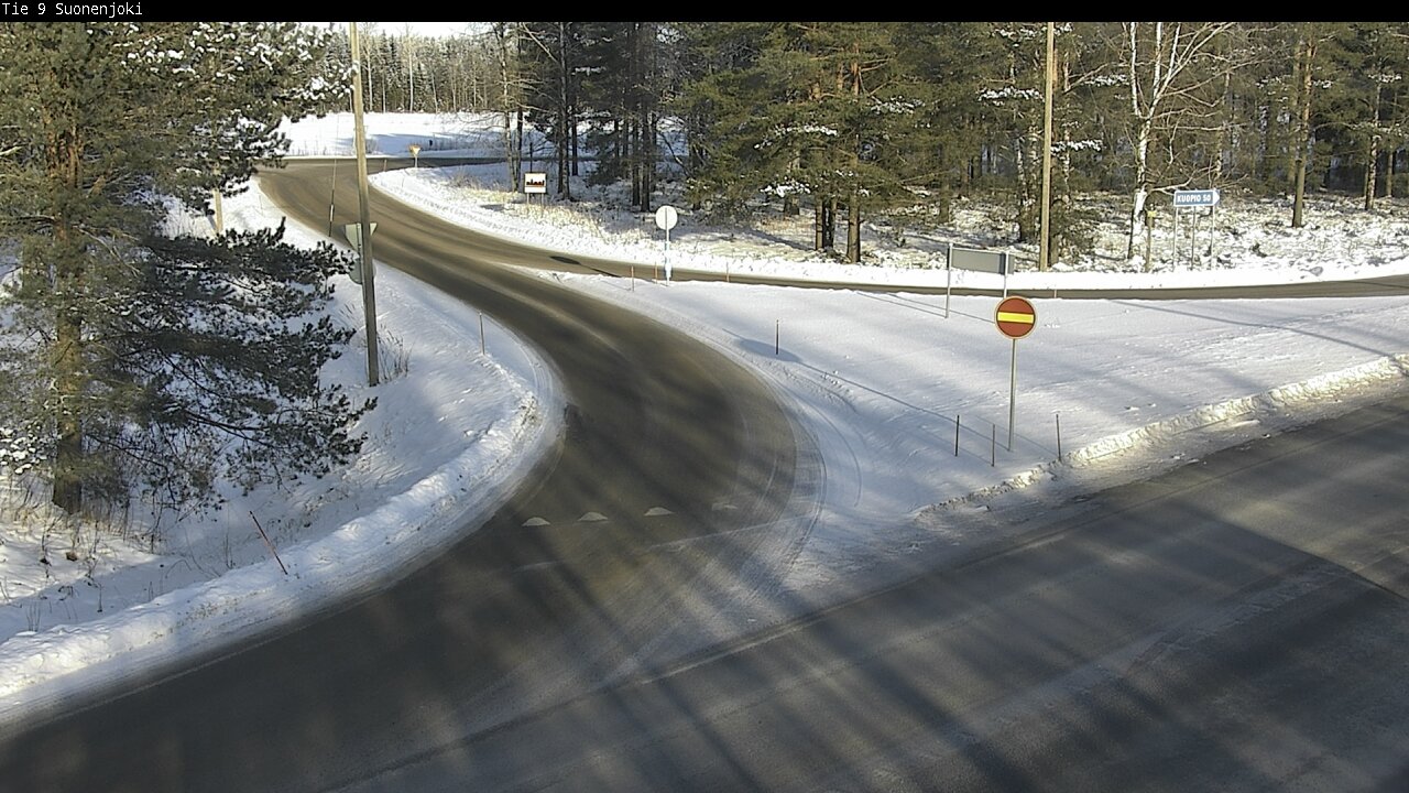 Weather Camera Image Väg 9 Suonenjoki, Purola, Suonenjoki, Pohjois-Savo