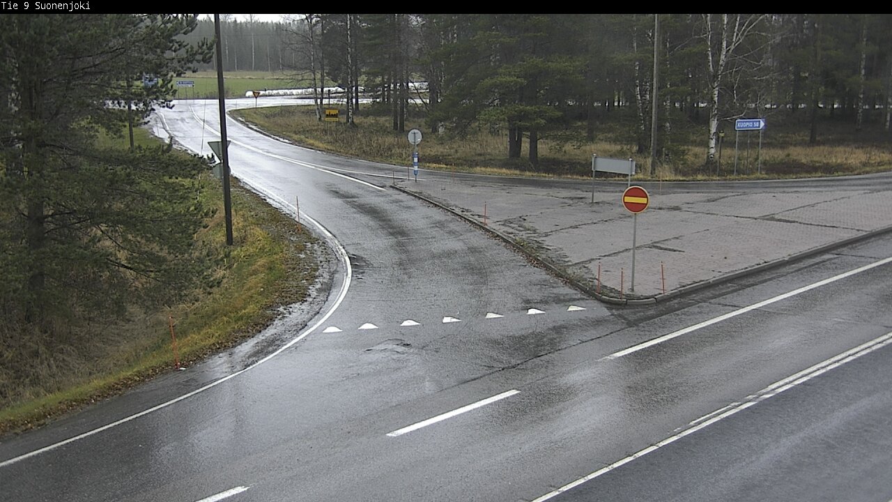 Weather Camera Image Väg 9 Suonenjoki, Purola, Suonenjoki, Pohjois-Savo