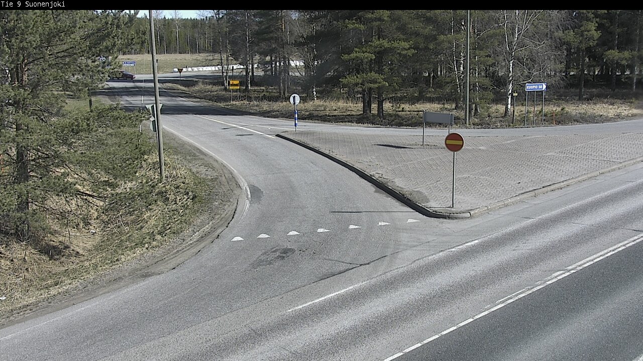 Weather Camera Image Road 9 Suonenjoki, Purola, Suonenjoki, Pohjois-Savo