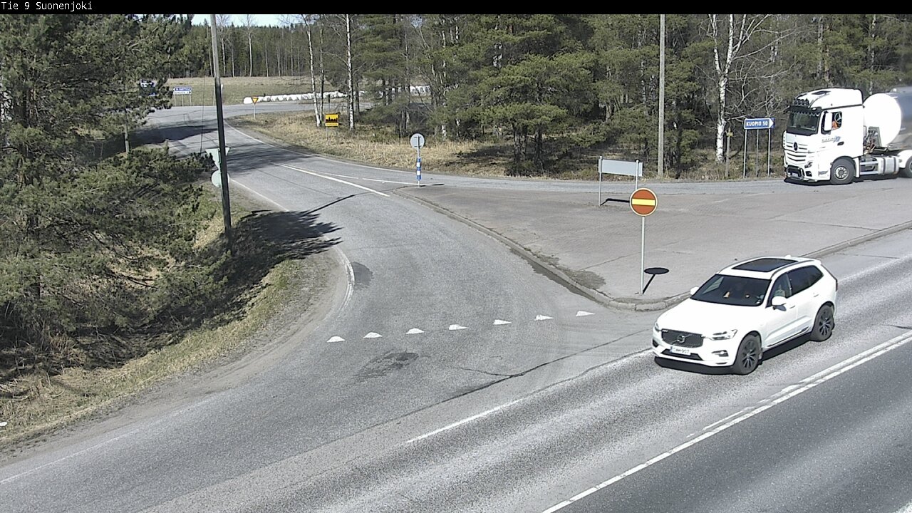 Weather Camera Image Road 9 Suonenjoki, Purola, Suonenjoki, Pohjois-Savo