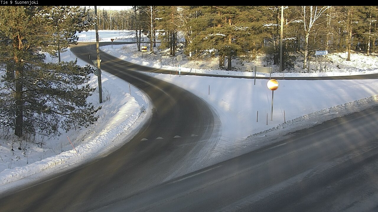 Weather Camera Image Väg 9 Suonenjoki, Purola, Suonenjoki, Pohjois-Savo