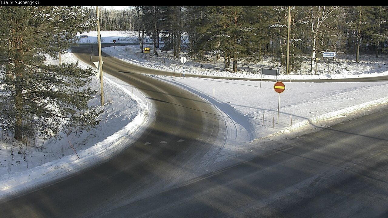 Weather Camera Image Väg 9 Suonenjoki, Purola, Suonenjoki, Pohjois-Savo