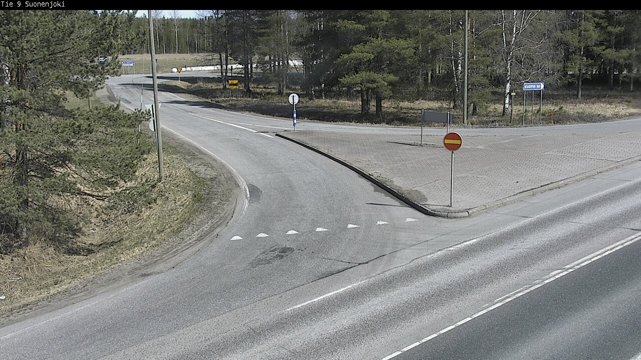 Weather Camera Image Road 9 Suonenjoki, Purola, Suonenjoki, Pohjois-Savo