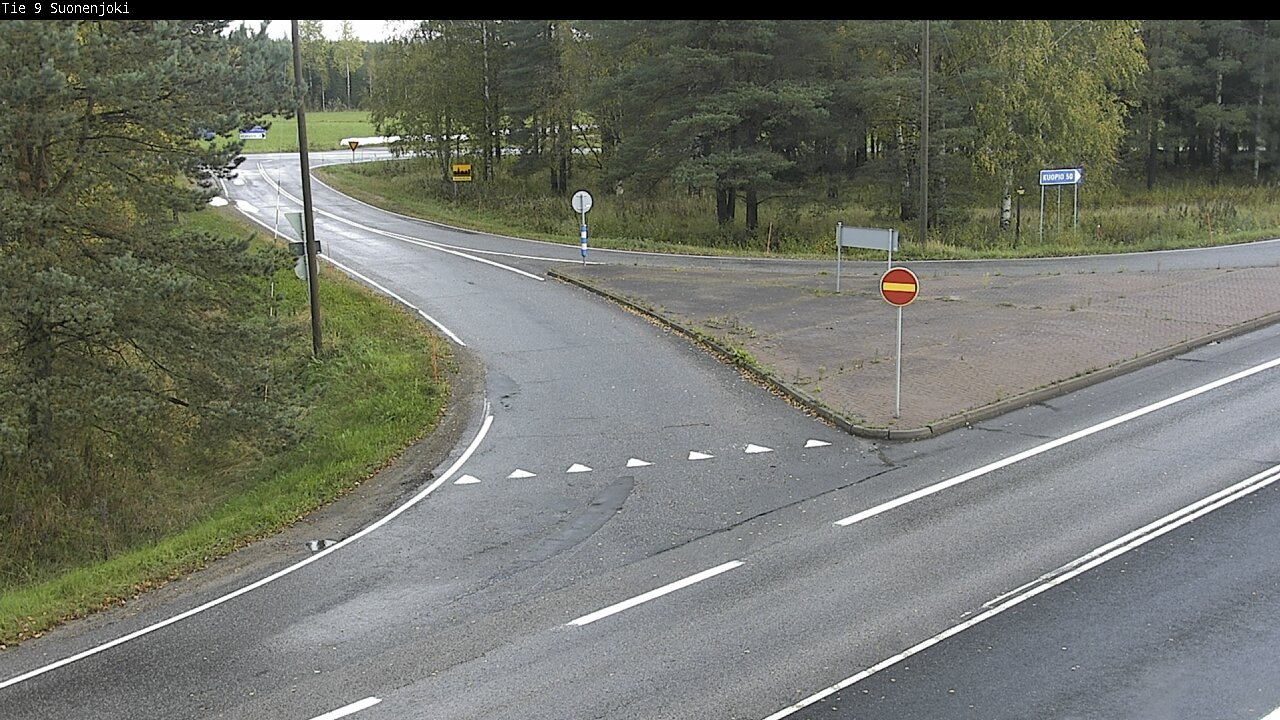 Weather Camera Image Road 9 Suonenjoki, Purola, Suonenjoki, Pohjois-Savo
