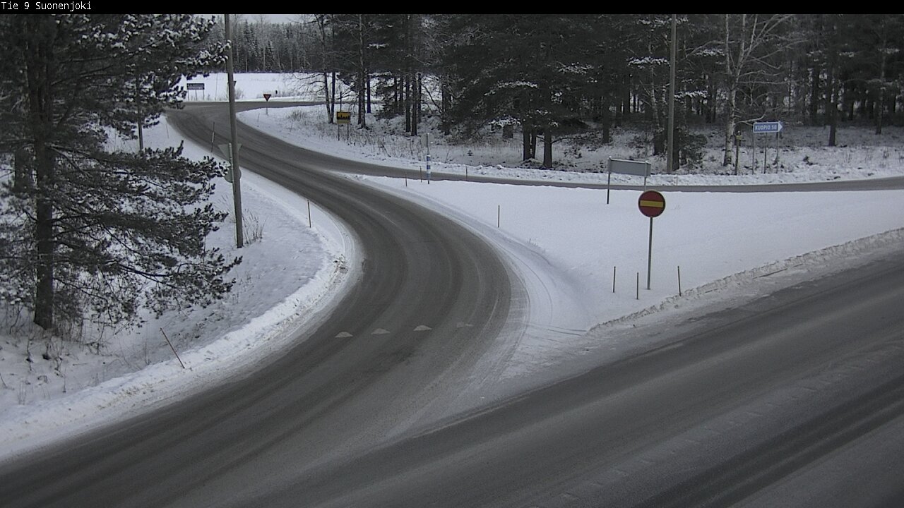 Weather Camera Image Väg 9 Suonenjoki, Purola, Suonenjoki, Pohjois-Savo