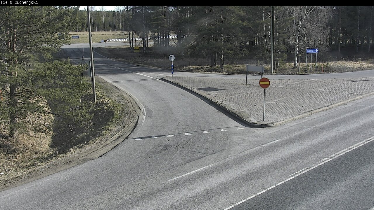 Weather Camera Image Road 9 Suonenjoki, Purola, Suonenjoki, Pohjois-Savo
