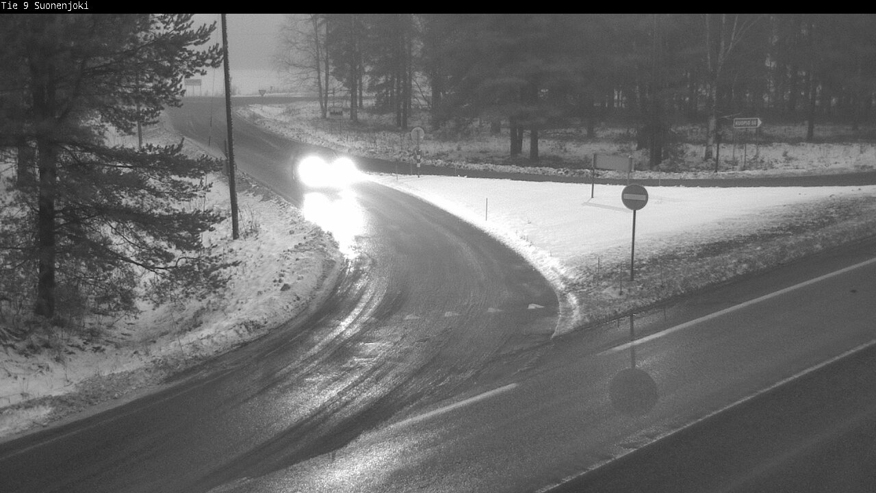 Weather Camera Image Väg 9 Suonenjoki, Purola, Suonenjoki, Pohjois-Savo