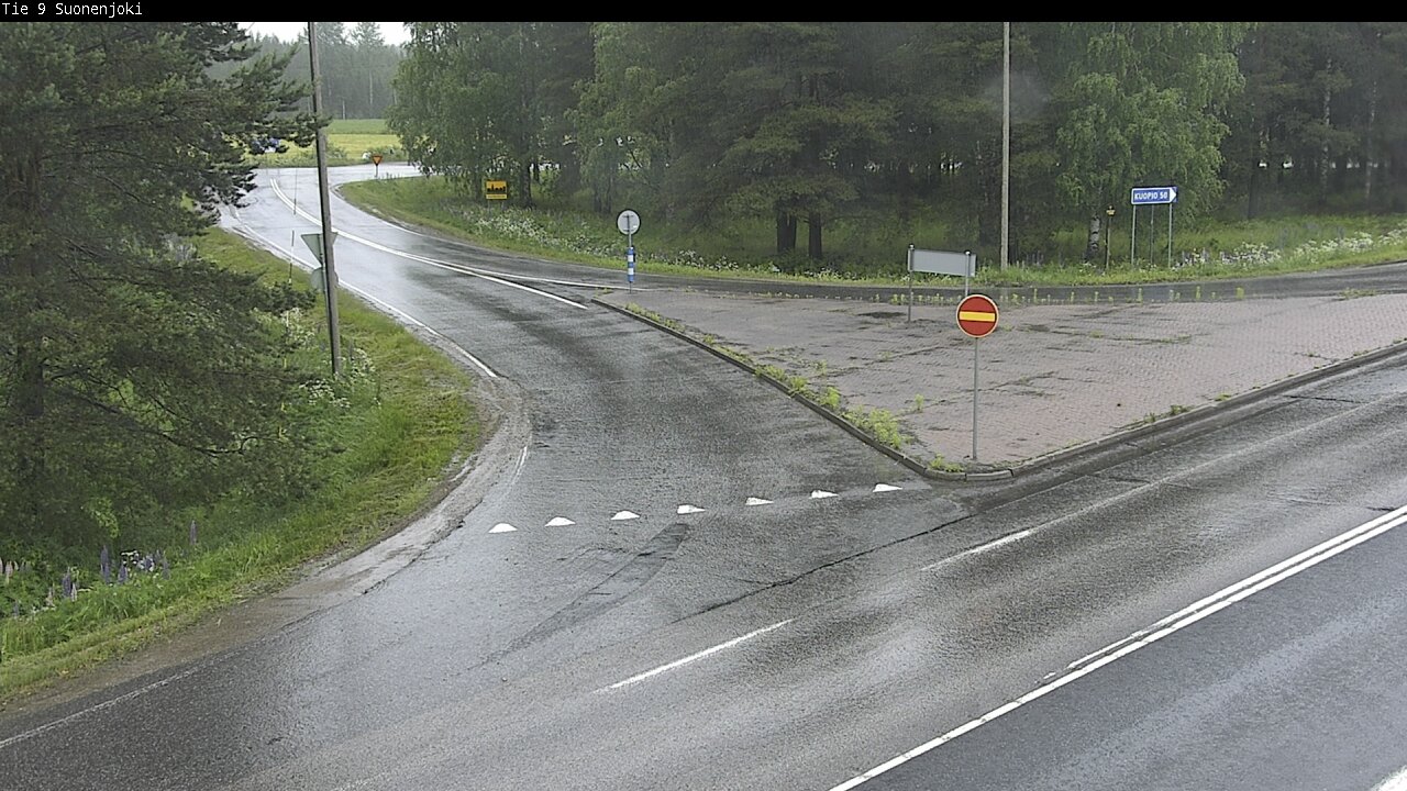 Weather Camera Image Väg 9 Suonenjoki, Purola, Suonenjoki, Pohjois-Savo