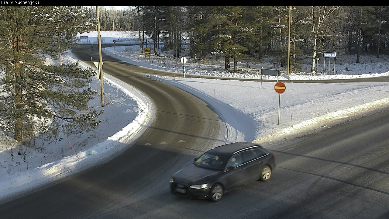 Weather Camera Image Väg 9 Suonenjoki, Purola, Suonenjoki, Pohjois-Savo