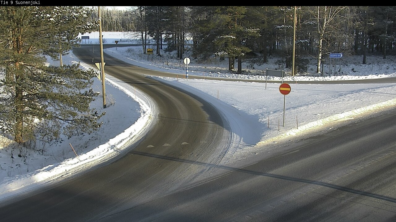 Weather Camera Image Väg 9 Suonenjoki, Purola, Suonenjoki, Pohjois-Savo
