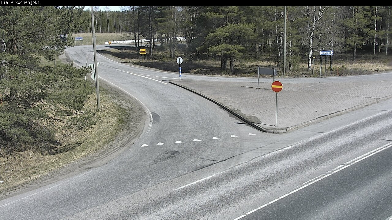 Weather Camera Image Road 9 Suonenjoki, Purola, Suonenjoki, Pohjois-Savo