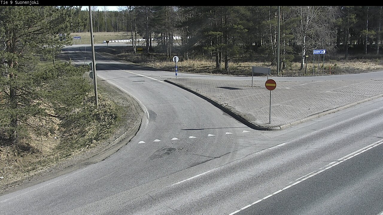 Weather Camera Image Road 9 Suonenjoki, Purola, Suonenjoki, Pohjois-Savo