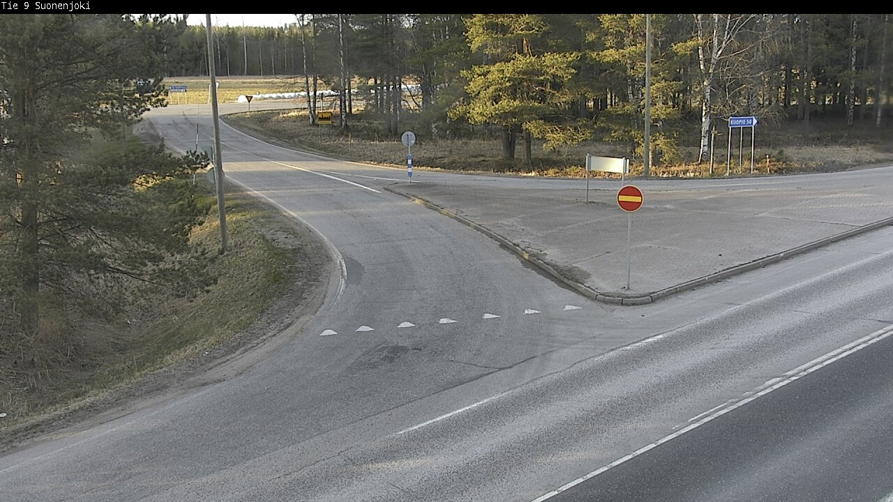 Weather Camera Image Road 9 Suonenjoki, Purola, Suonenjoki, Pohjois-Savo