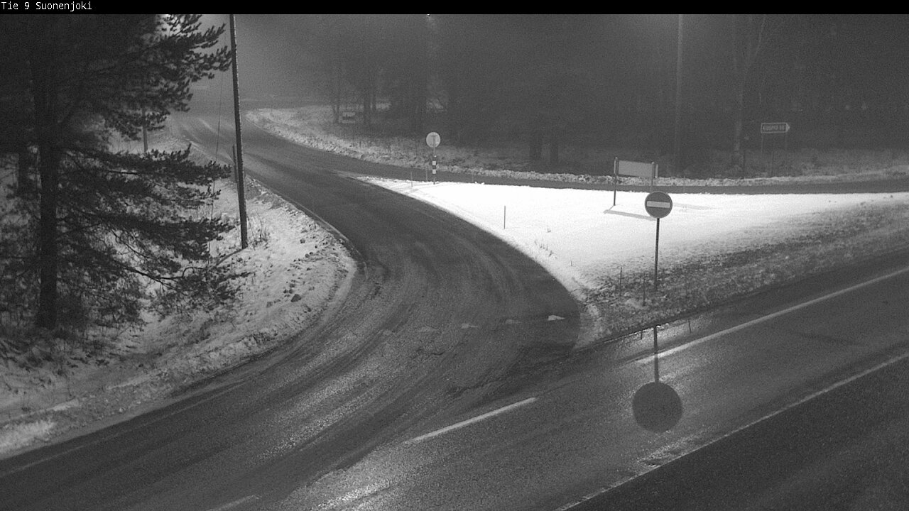 Weather Camera Image Väg 9 Suonenjoki, Purola, Suonenjoki, Pohjois-Savo