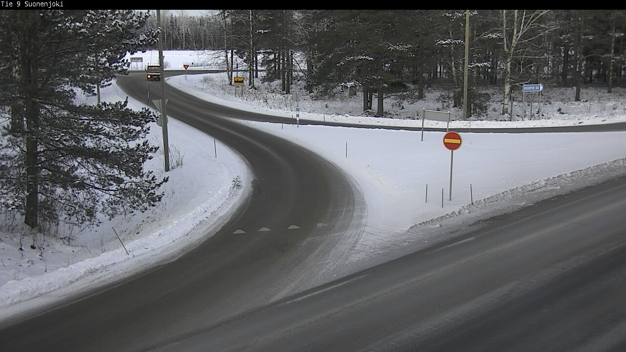 Weather Camera Image Väg 9 Suonenjoki, Purola, Suonenjoki, Pohjois-Savo