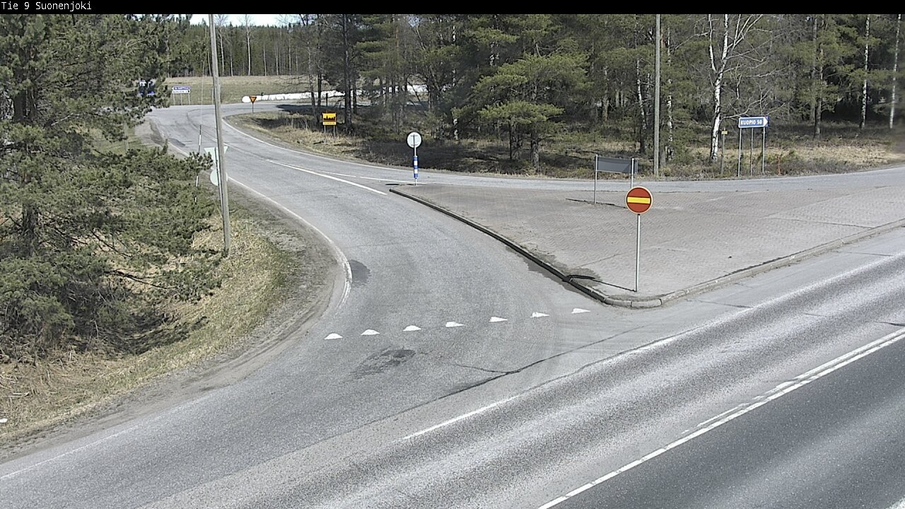 Weather Camera Image Road 9 Suonenjoki, Purola, Suonenjoki, Pohjois-Savo