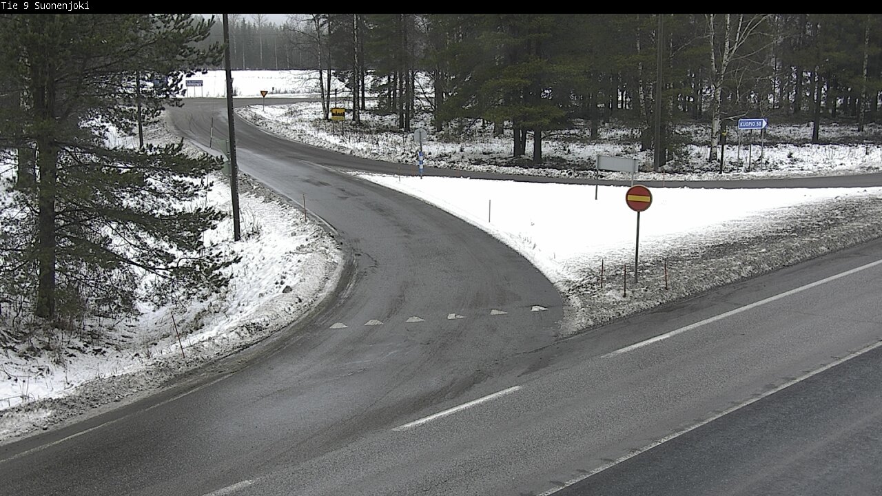 Weather Camera Image Väg 9 Suonenjoki, Purola, Suonenjoki, Pohjois-Savo