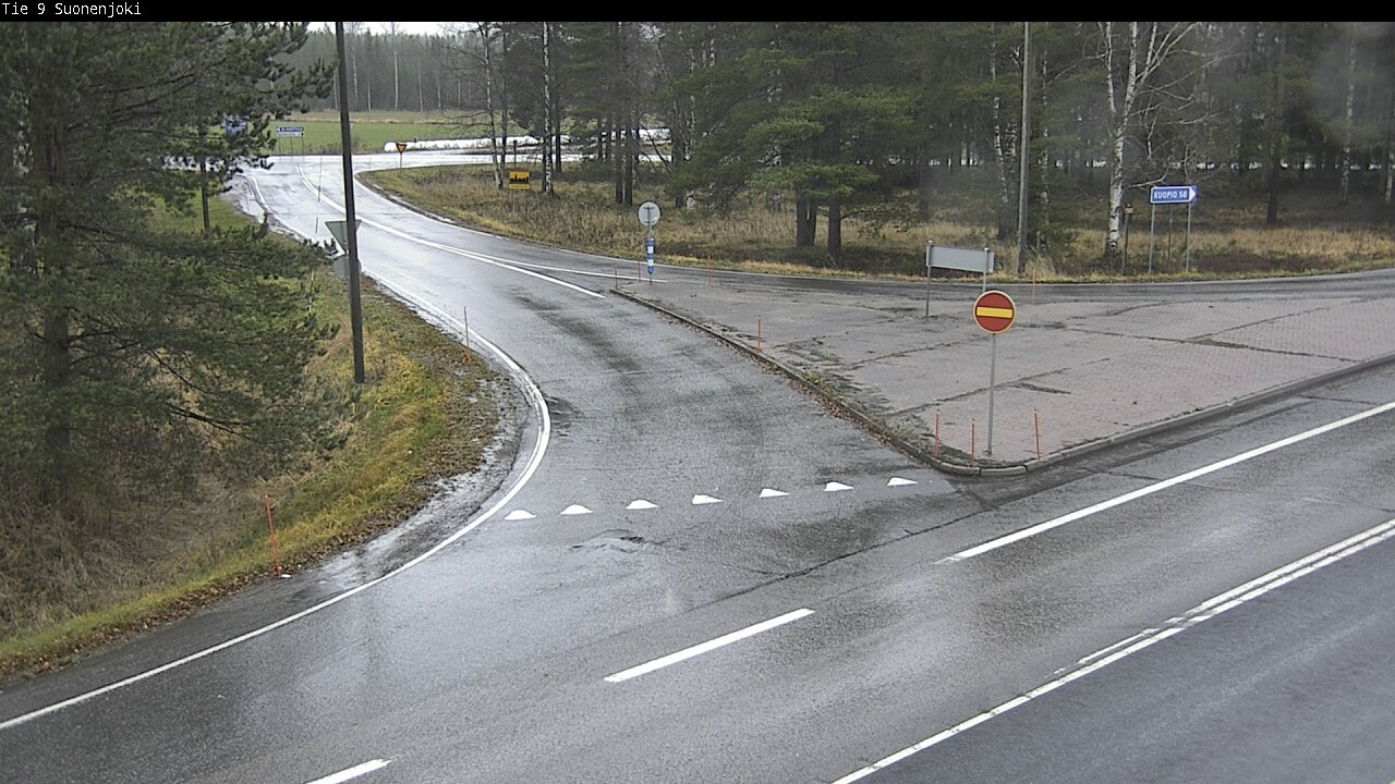 Weather Camera Image Väg 9 Suonenjoki, Purola, Suonenjoki, Pohjois-Savo