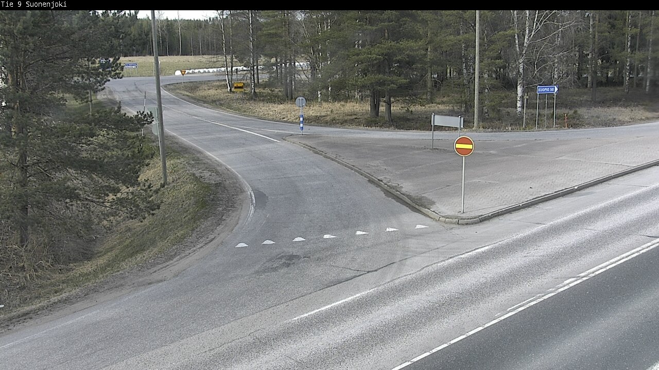 Weather Camera Image Road 9 Suonenjoki, Purola, Suonenjoki, Pohjois-Savo