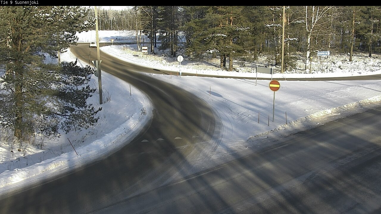 Weather Camera Image Väg 9 Suonenjoki, Purola, Suonenjoki, Pohjois-Savo