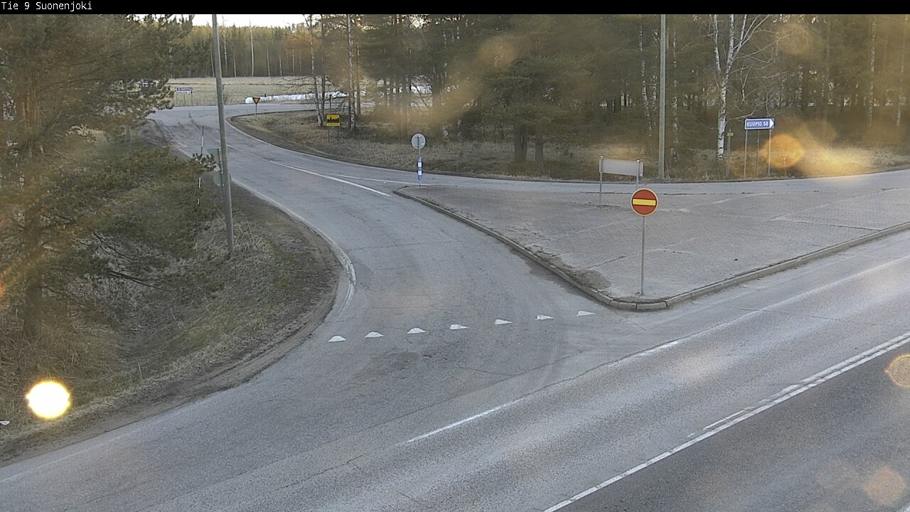 Weather Camera Image Road 9 Suonenjoki, Purola, Suonenjoki, Pohjois-Savo