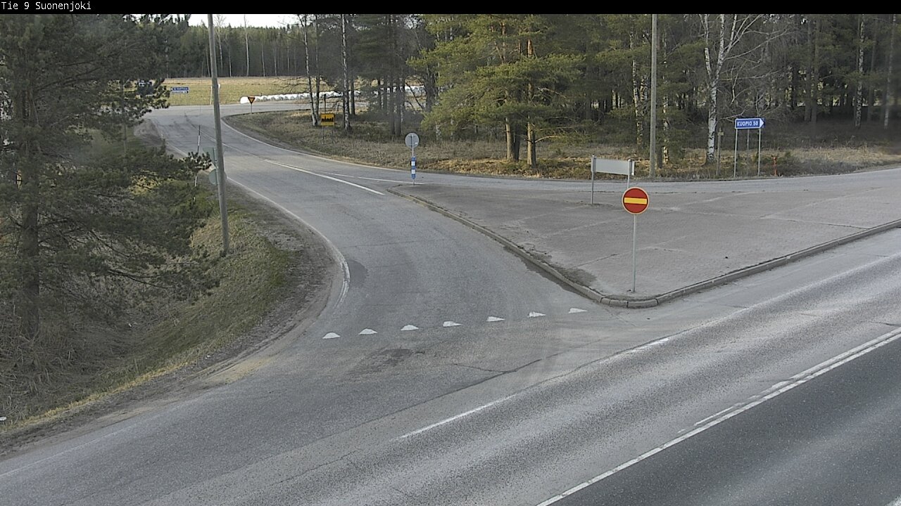Weather Camera Image Road 9 Suonenjoki, Purola, Suonenjoki, Pohjois-Savo