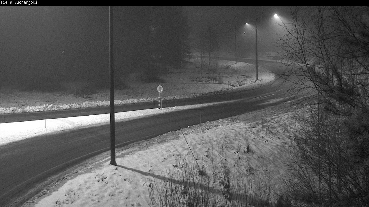 Weather Camera Image Väg 9 Suonenjoki, Purola, Suonenjoki, Pohjois-Savo