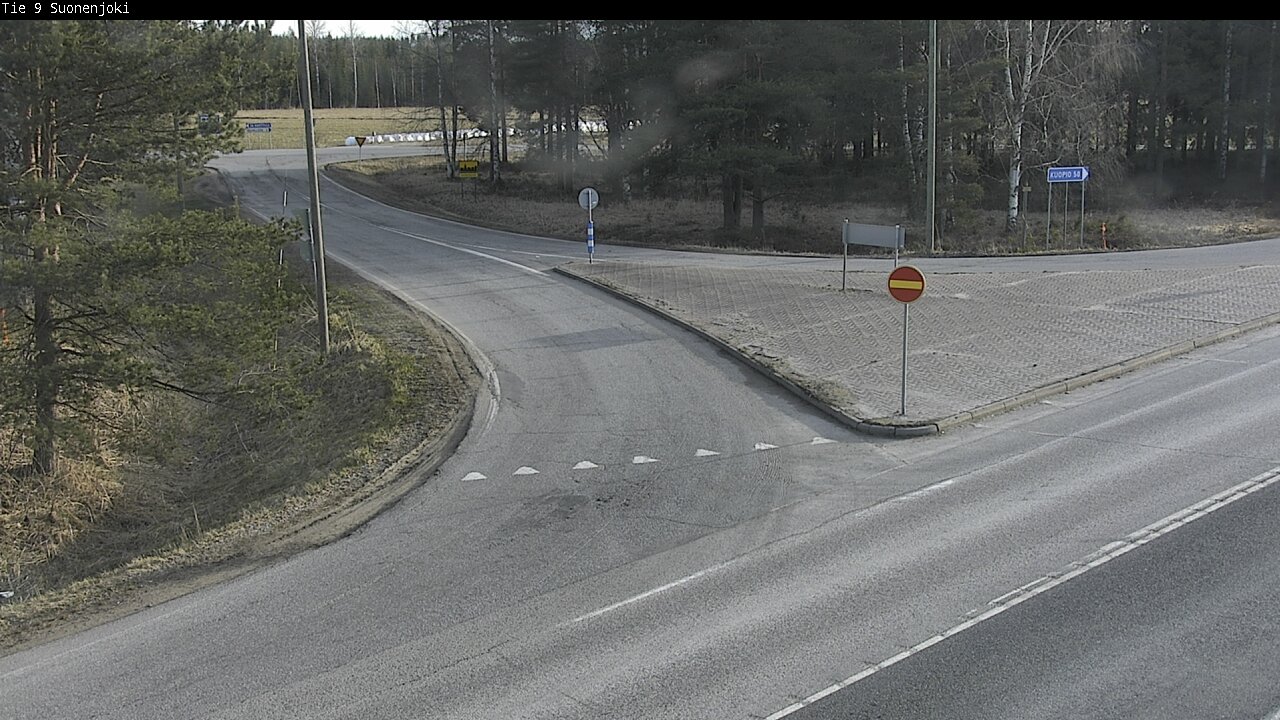 Weather Camera Image Road 9 Suonenjoki, Purola, Suonenjoki, Pohjois-Savo