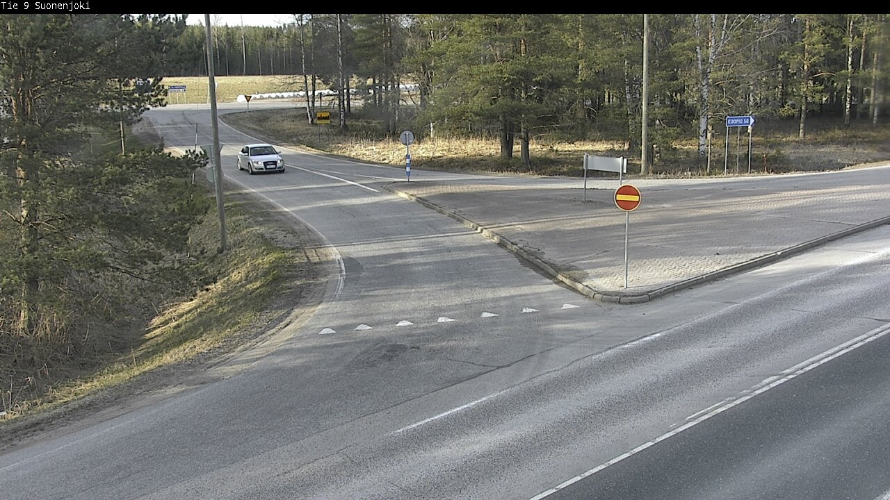 Weather Camera Image Road 9 Suonenjoki, Purola, Suonenjoki, Pohjois-Savo