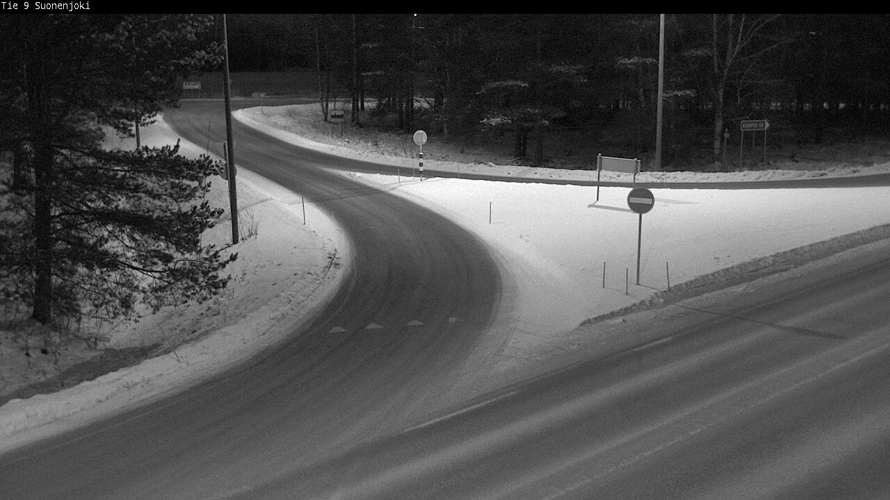 Weather Camera Image Road 9 Suonenjoki, Purola, Suonenjoki, Pohjois-Savo