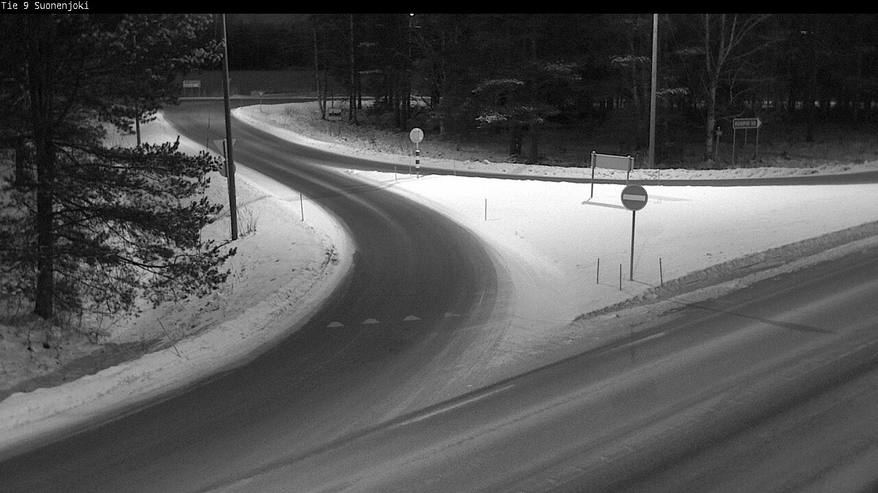 Weather Camera Image Väg 9 Suonenjoki, Purola, Suonenjoki, Pohjois-Savo
