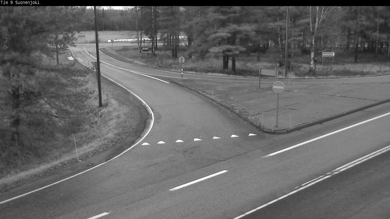 Weather Camera Image Road 9 Suonenjoki, Purola, Suonenjoki, Pohjois-Savo