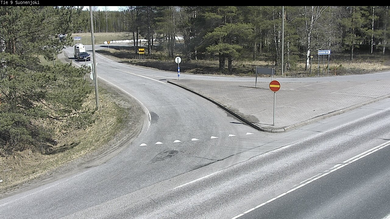 Weather Camera Image Road 9 Suonenjoki, Purola, Suonenjoki, Pohjois-Savo